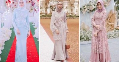 9 Inspirasi Fashion Kebaya Modern Muslim